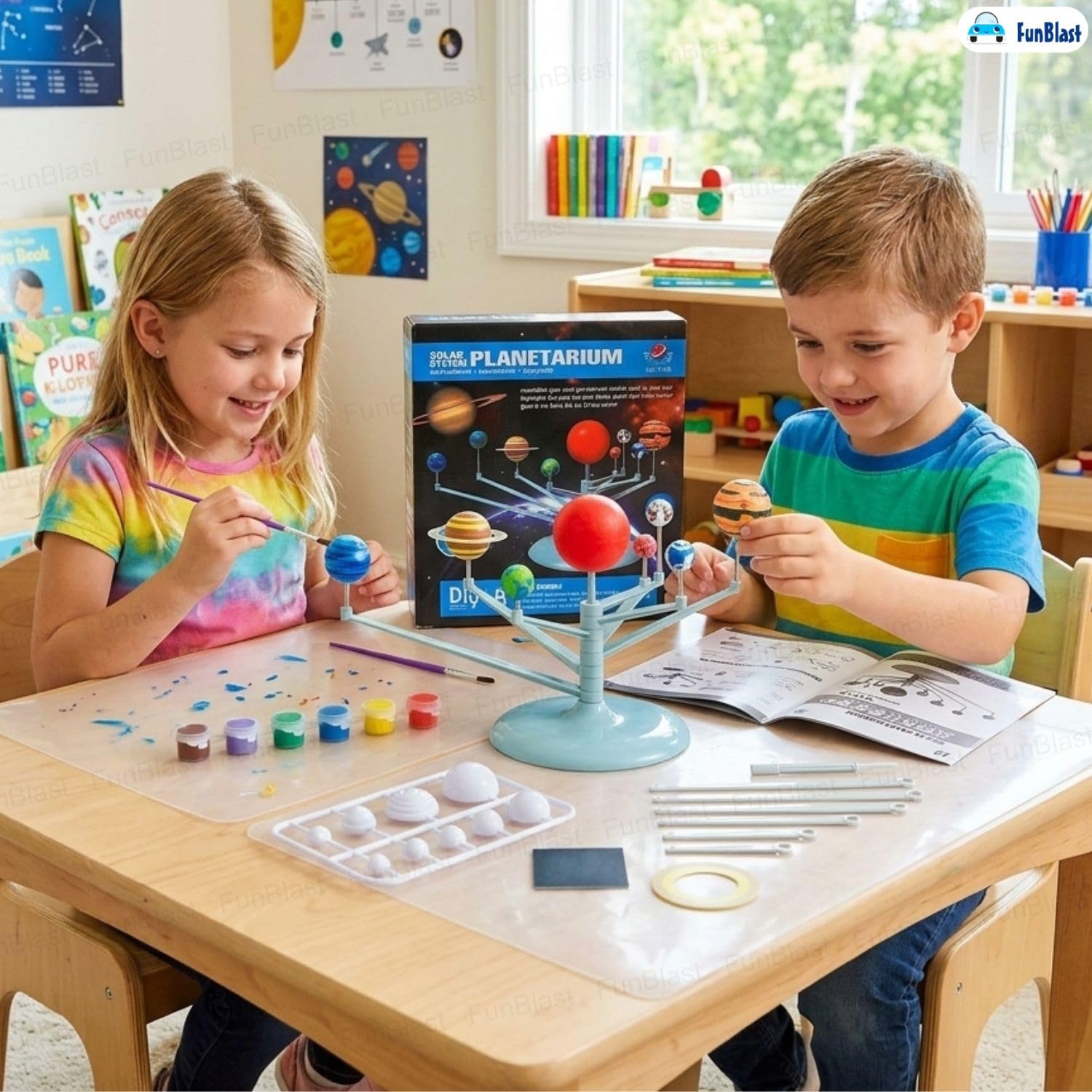 DIY Planetarium Toy Set - Build Your Own Solar System! -4