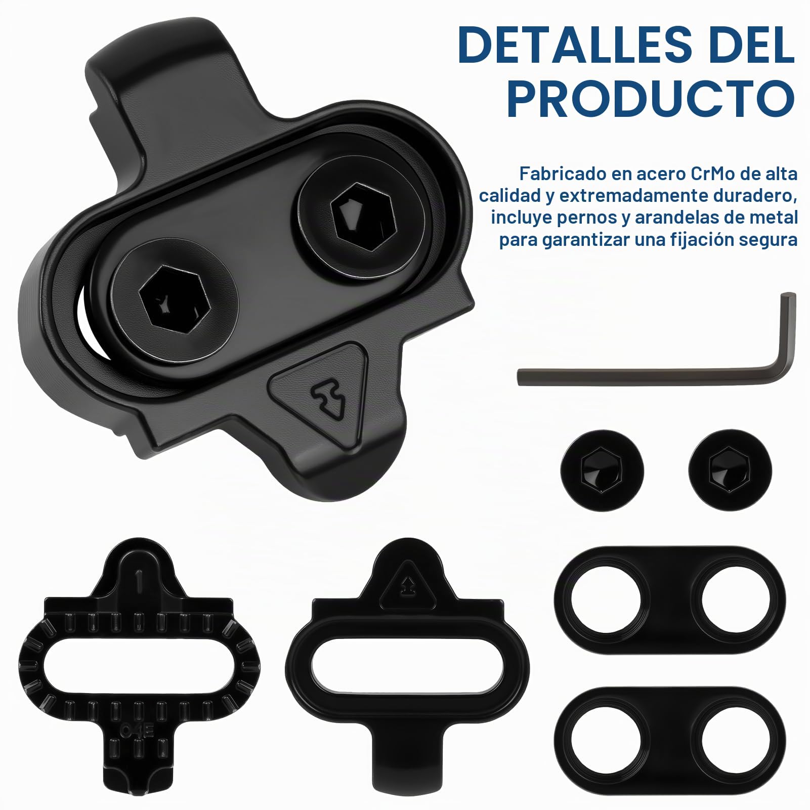 Calas SPD SH51 MTB Look Carretera Pedales Bicicleta Zapatillas 2 Piezas
