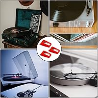 Vista 7 de 3 piezas de aguja para tocadiscos, aguja de reemplazo para tocadiscos de larga duración, aguja de repuesto de diamante para tocadiscos de vinilo