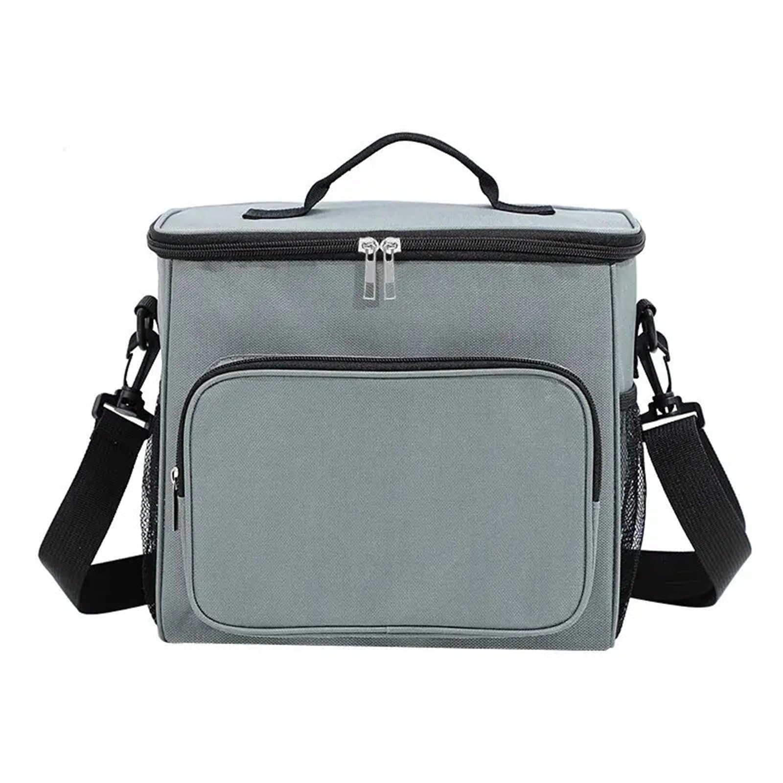 Bolsa Bento gruesa de tela Oxford, bolsa aislante portátil gran capacidad, pícnic al aire libre, almuerzo for estudiantes, 2 uds