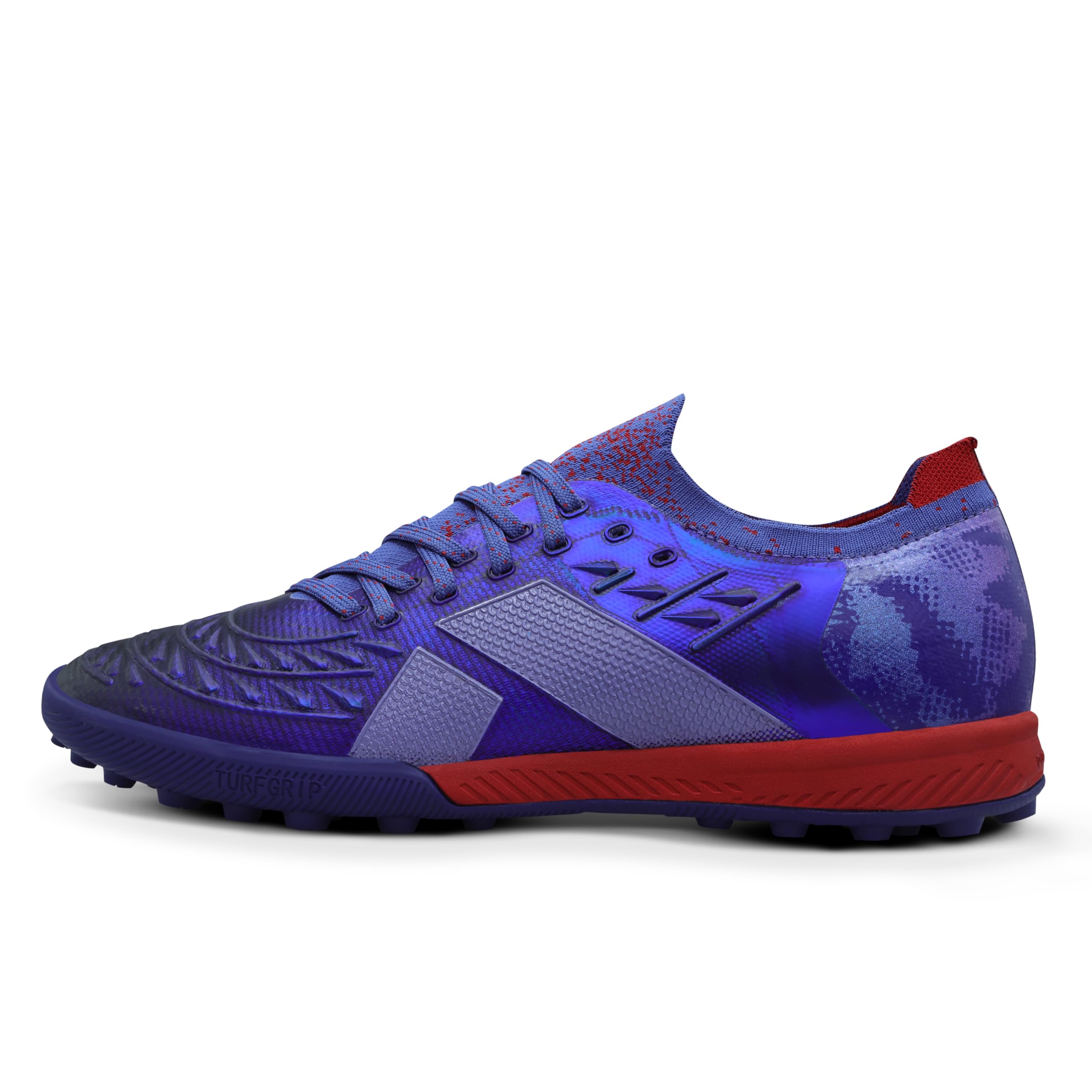 Aura Turf Football Shoes for Men, 3D TPU Fusion Upper, Duofoam Responsive Midsole, Rubber Turf Studs, Artificial Turf and Hard Ground Football Boots-image-14