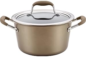 Anolon Advanced Bronze Hard-Anodized Nonstick Tapered Saucepan