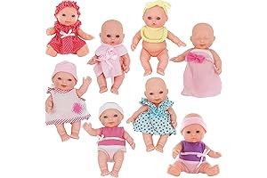 CLICK N' PLAY Small Baby Doll Set for Kids