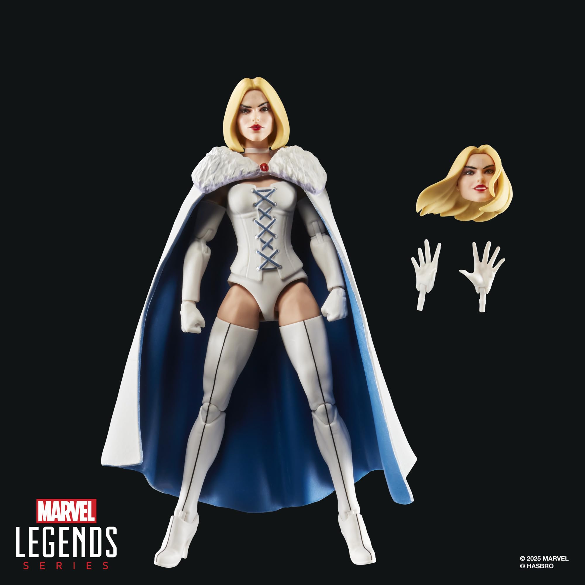 Marvel Legends Series, Emma Frost, Figura Coleccionable X-Men '97 a Escala de 15 cm