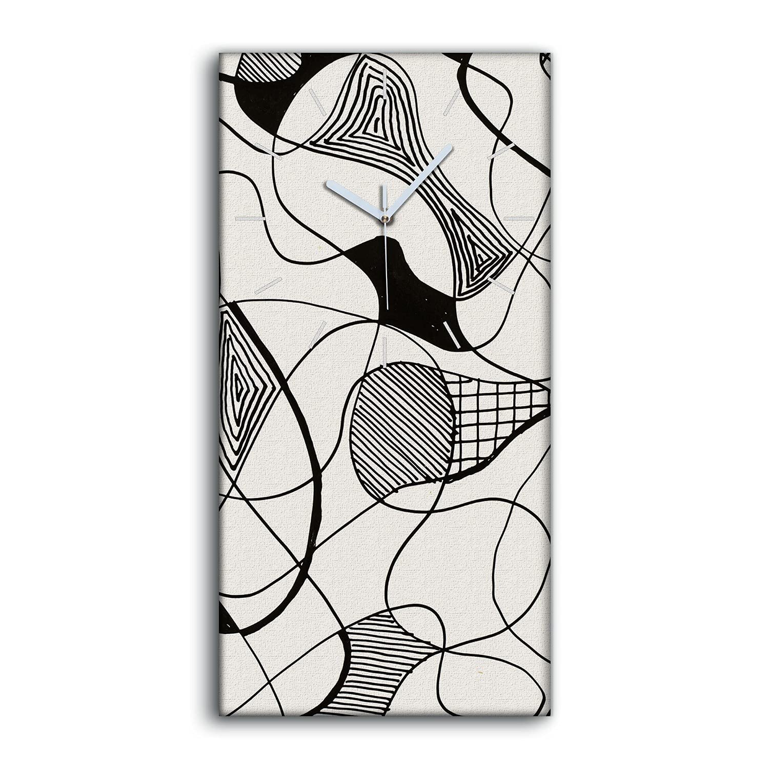 Horloge sur Toile Ne Pas Tic Tac Silence Absolu pour Sommeil Chambre
