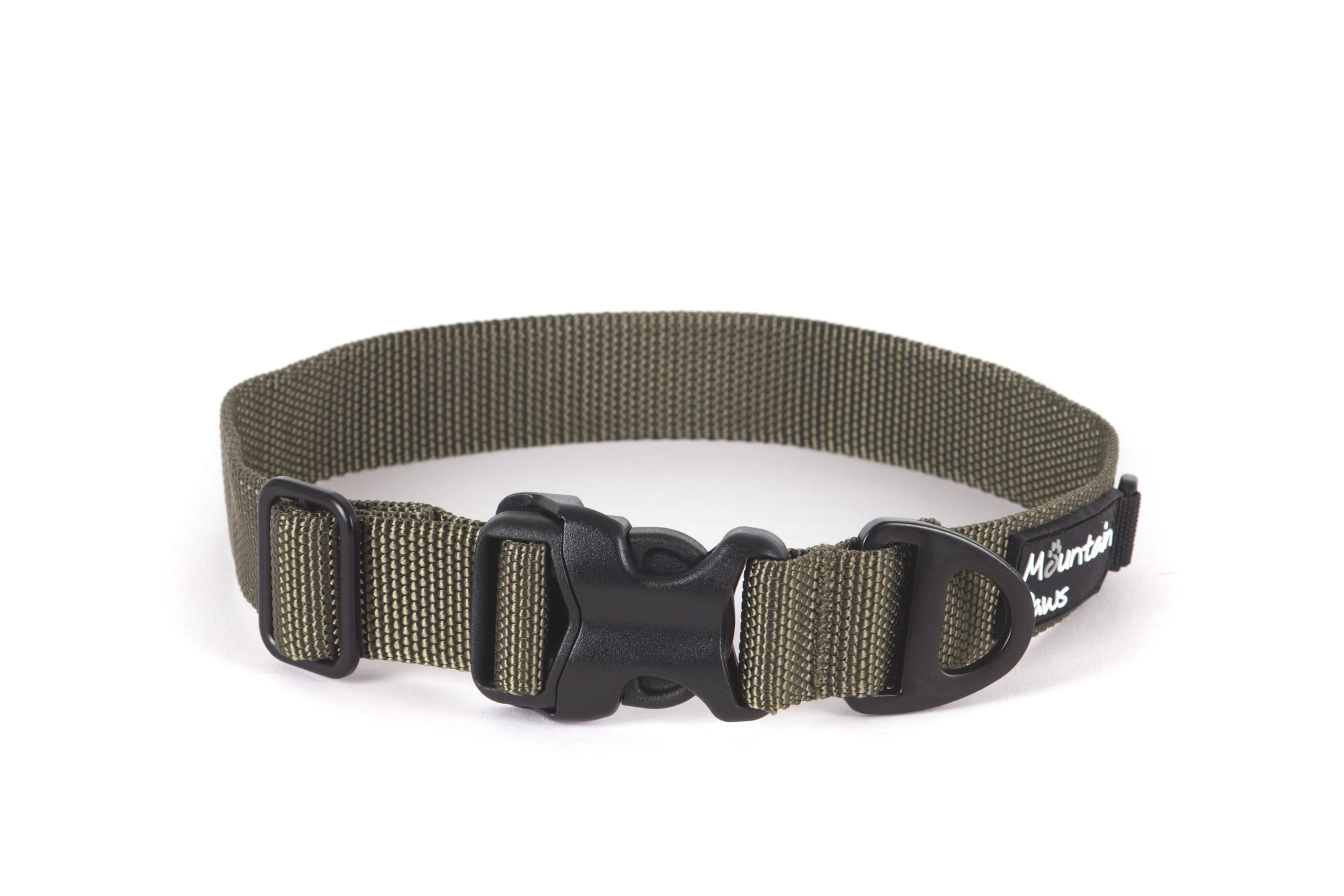 Mountain Paws Unisex Khaki Extra Tough Dog Collar