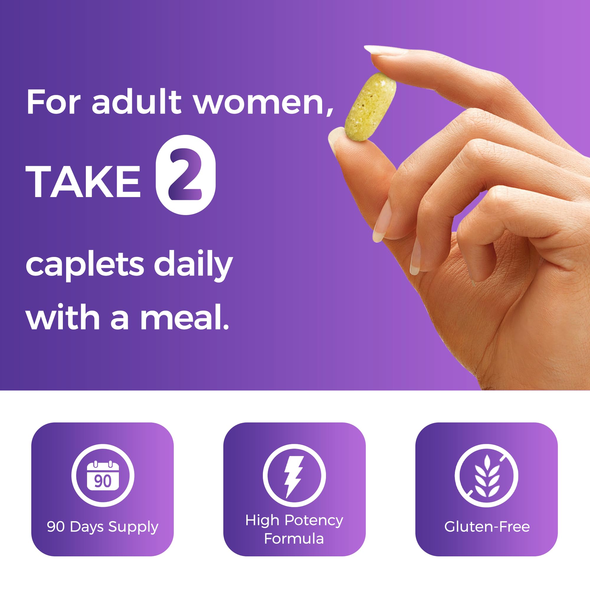 Vitamin World Ultra 360 Multivitamin for Women, Hair, Skin & Nails Support — Amazon image 6