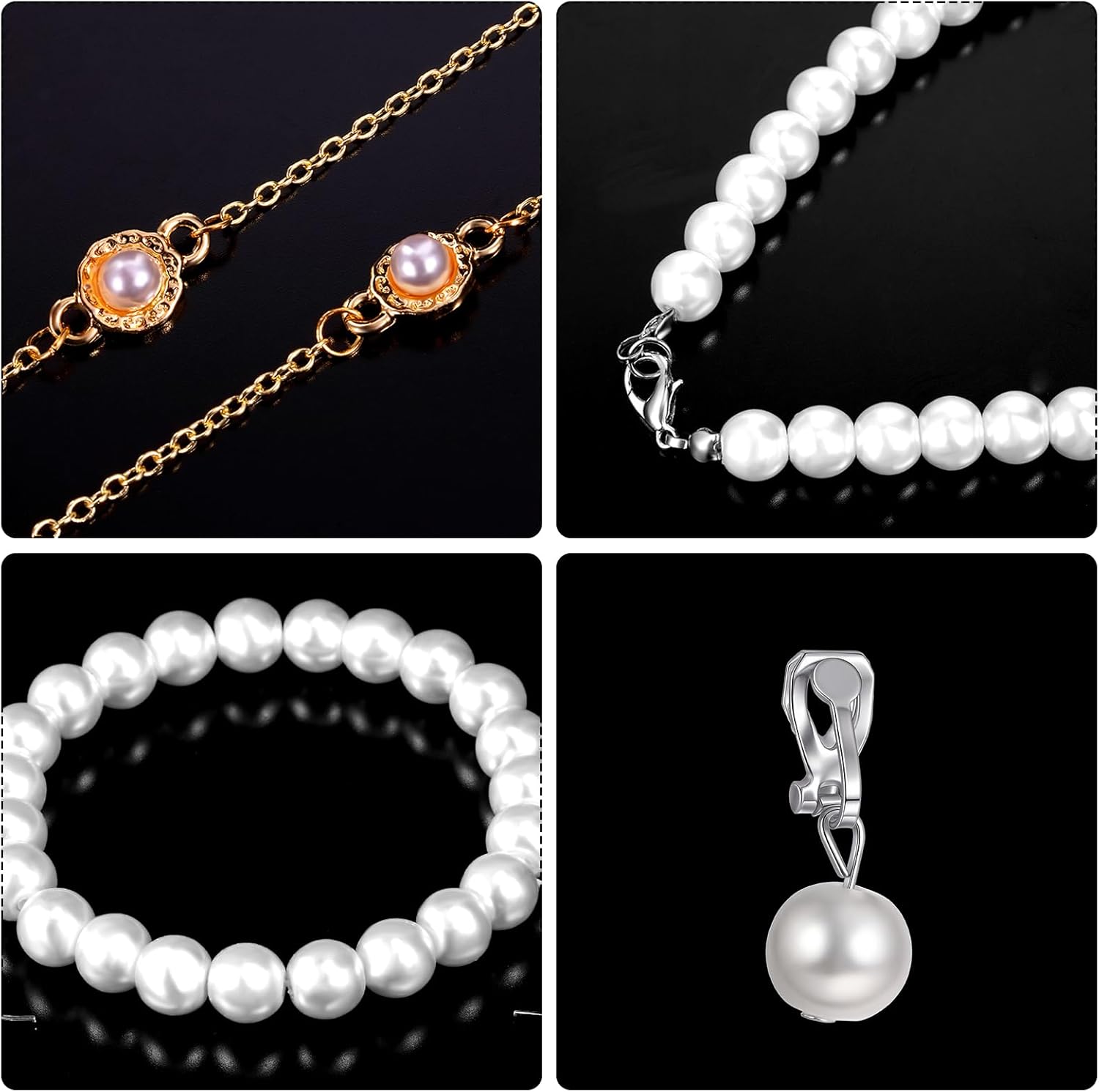 Tatuo 100 Days of School Old Lady Costume for Kids Girls Old Lady Costume Kit with Nightgown Wig Cane Cosplay Accessories - Image 5