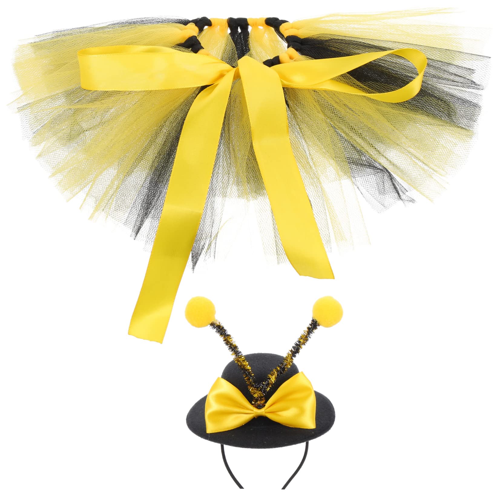 YARNOW 4 Set cappello d'ape abbigliamento per animali domestici da compagnia costumi cane divertenti dog vestiti per cani di piccola taglia da cane