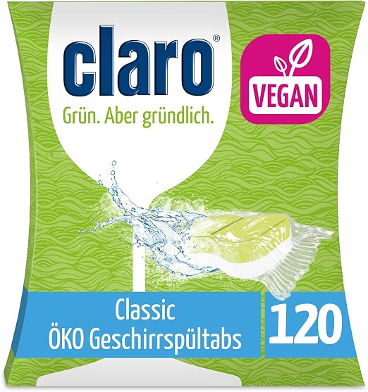 Classic Eco Spülmaschinen-Tabs 120 St – CLARO