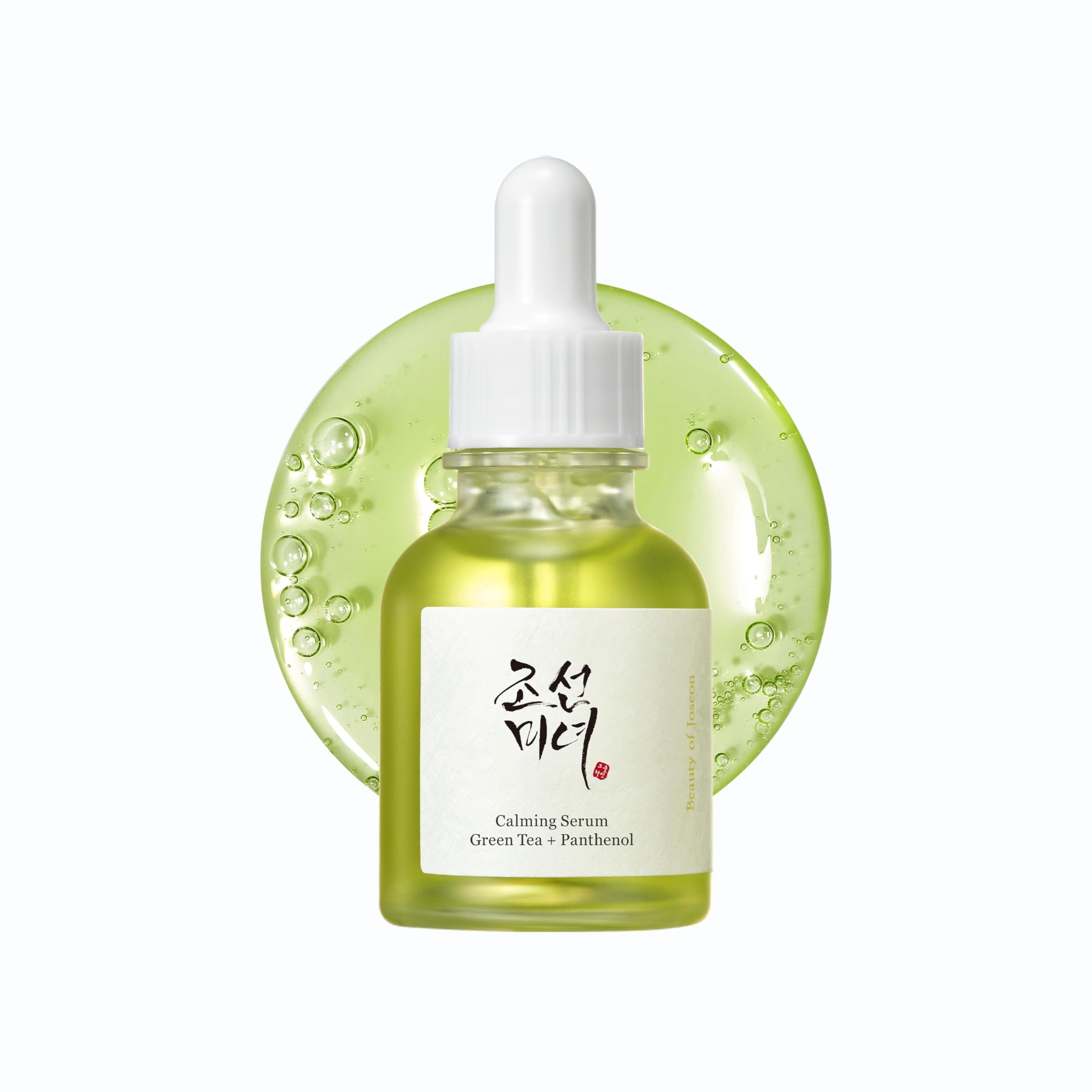 Beauty of JoseonCalming Serum Green Tea Panthenol Soothing, Moisturizing Sensitive, Acne-Prone, UV Irritated Skin, Daily Korean Skin Care for Men and Women, 30ml 1 fl.oz
