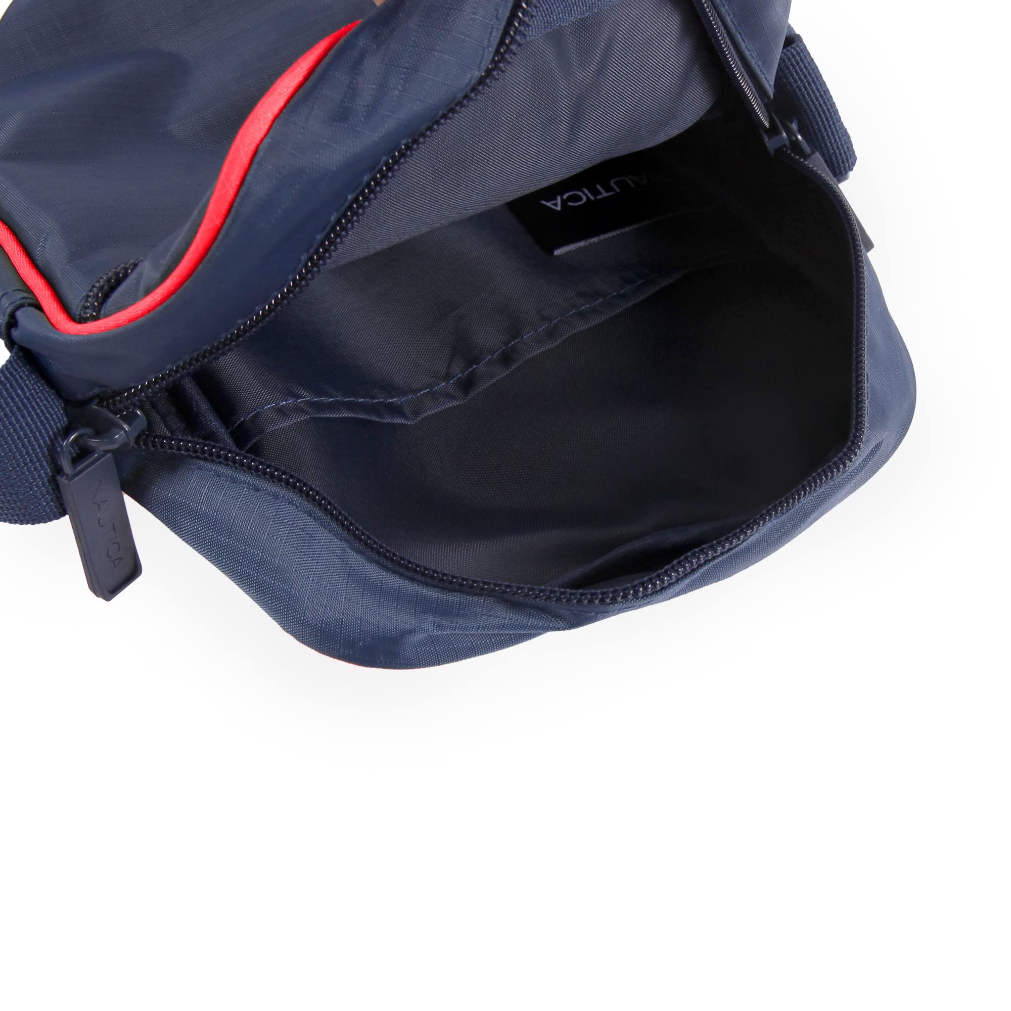 NAUTICA Unisex's Shoulder Bag, Navy RED