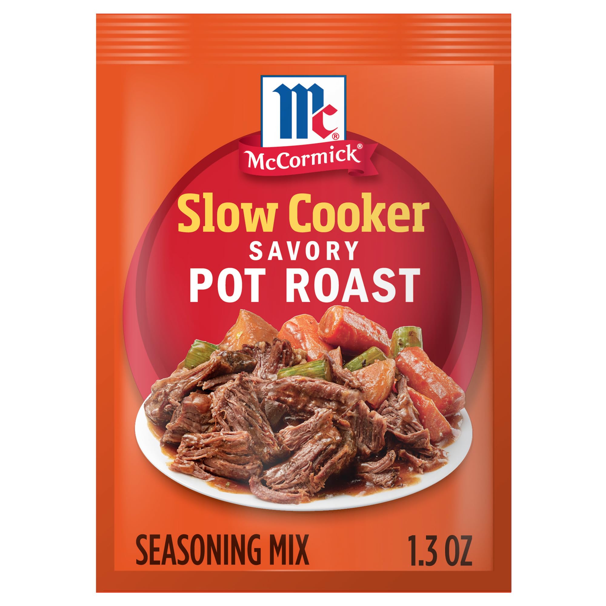 Slow Cooker Savory Pot Roast Seasoning Mix, 1.3 oz