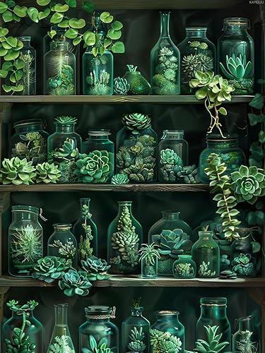 DIY Diamond Painting Set, Beginner Adult Diamond Painting Set, Bedroom, Living Room Decor 12x16 Inches