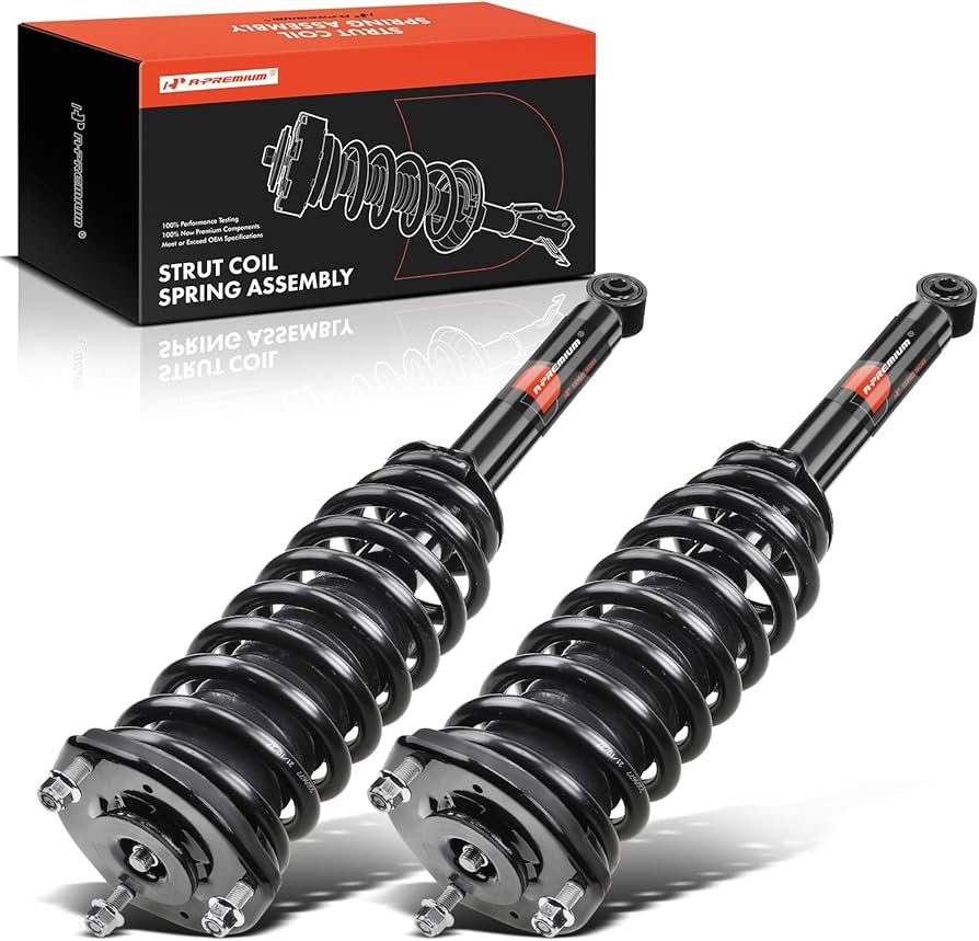 Amazon.com: A-Premium Front Pair (2) Complete Strut & Coil Spring