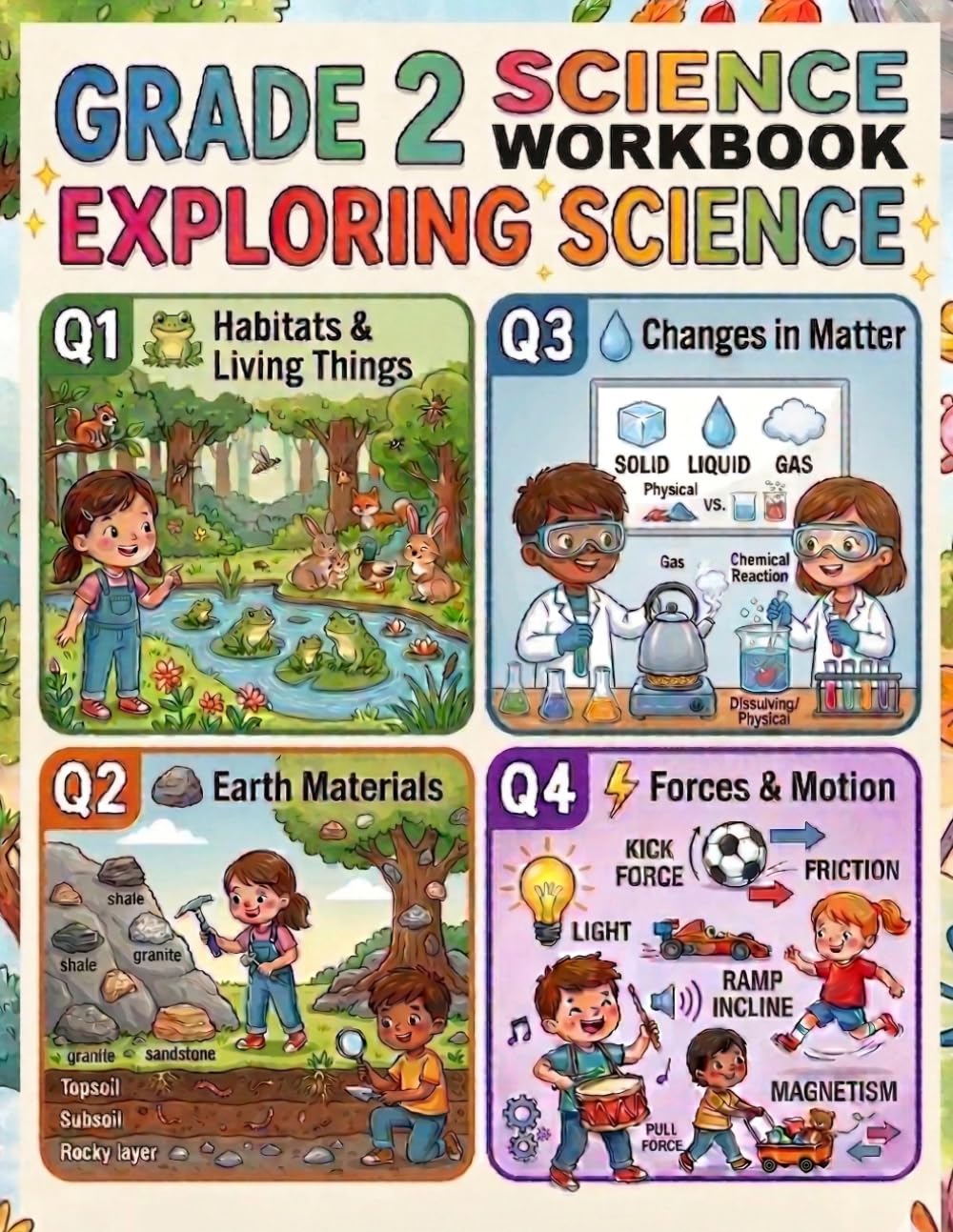 Grade 2 Science Workbook: A Complete NGSS-Aligned Student Workbook with Activities, Assessments, and Answer Keys | First Edition 2026