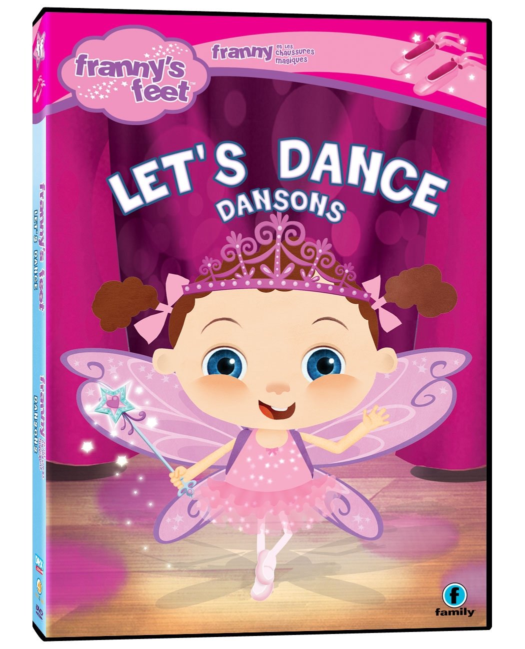 Franny's Feet : Let's Dance (Bilingual) [DVD]