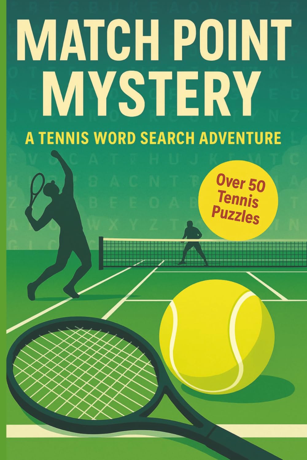 Tennis Word Search: A Puzzle Book about Rackets, Matches, Players and More