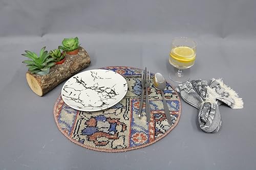 Miniatura 5 de Almohadilla para taza de café, accesorio de comedor, mesa, posavasos naranja, alfombra Supla de 14 x 14 pulgadas, placa inferior de regalo de