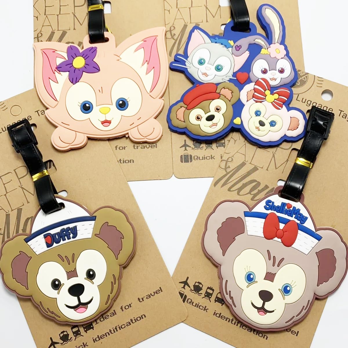 Amazon.co.jp: ラゲージタグ ダッフィーフレンズ リーナベル シェリー