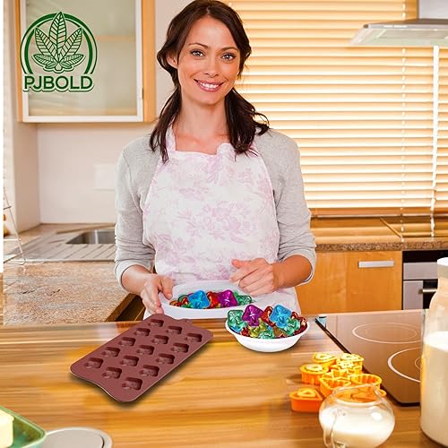 Miniatura 6 de Molde de caramelo de hongos, paquete de 2