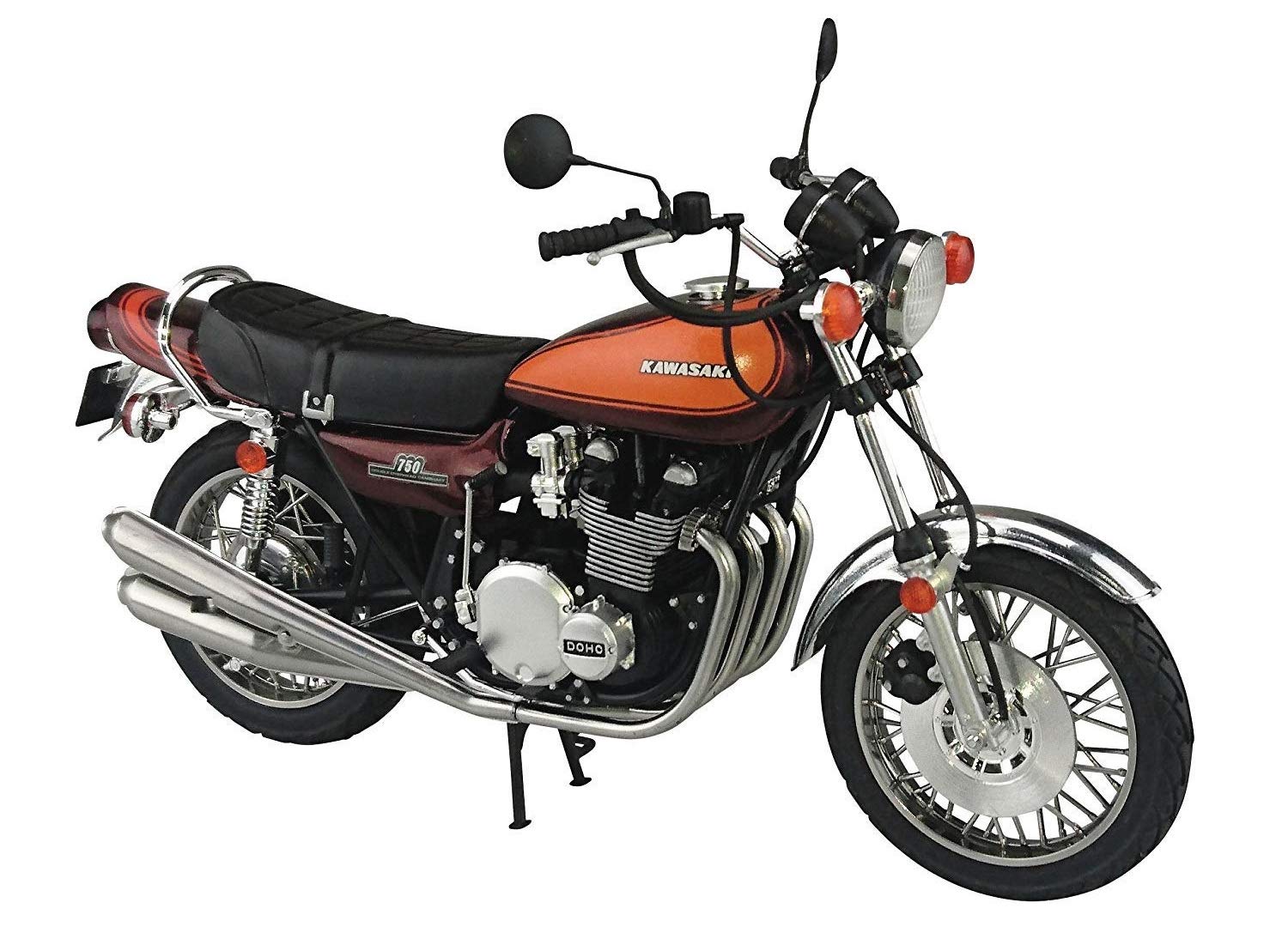 AOSHIMA 1/12 Motorcycle Model Building Kits No.02 Kawasaki 750