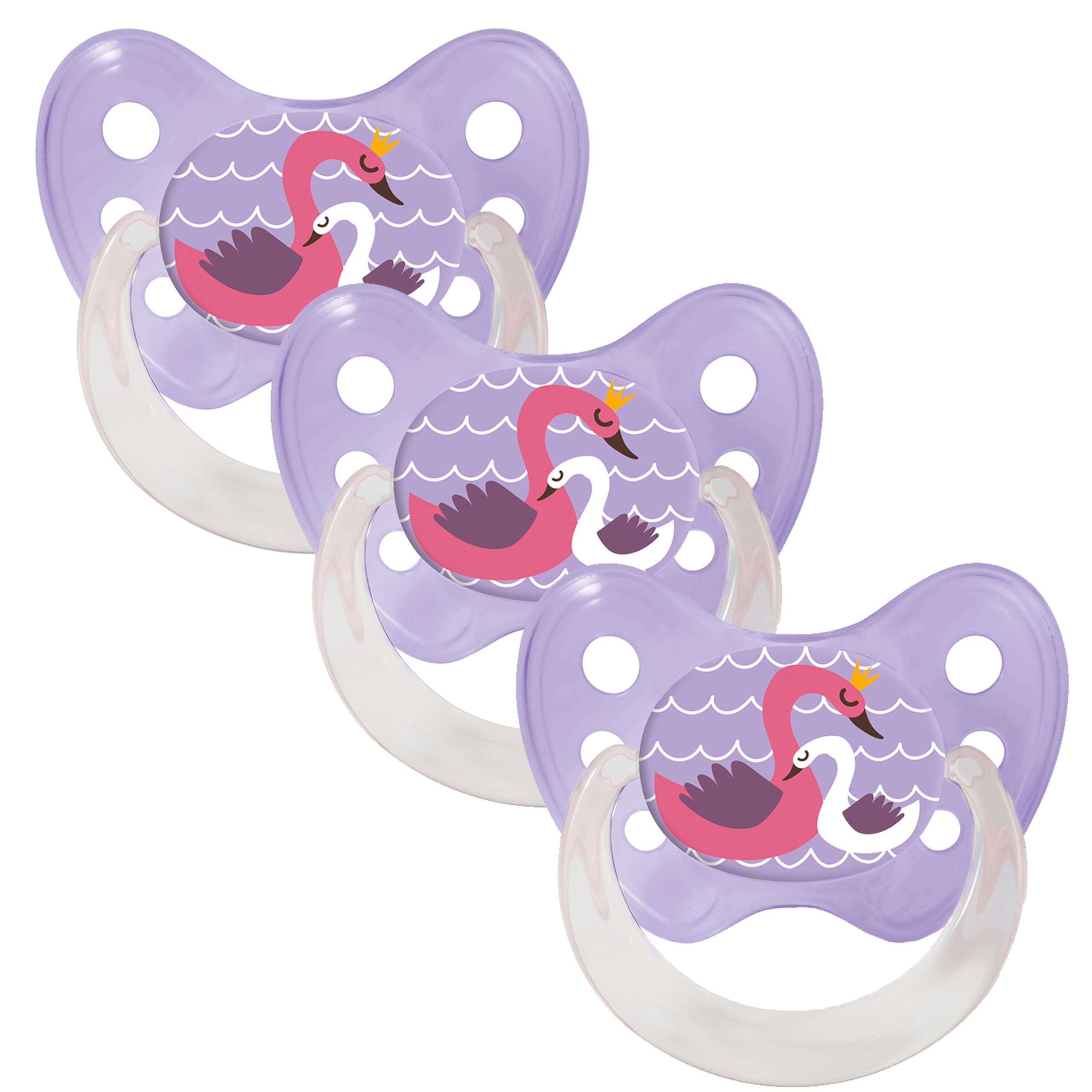 dentistar Set de 3 Chupetes Ortodónticos de Silicona – Talla 1, 0-6 meses – Chupete recien nacido previene la desalineación de los dientes – Libre de BPA – Corazón, Azul — view 19