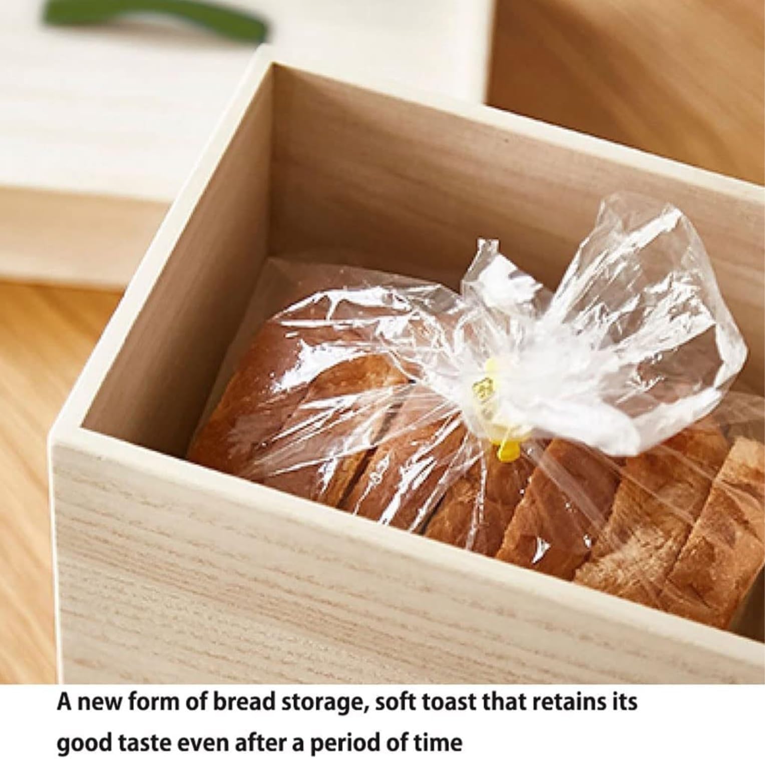 Caja De Pan Panera para Pan Caja De Madera para Pan De Granja, Caja Contenedora De Almacenamiento De Pan Y Caja De Almacenamiento para El Hogar para Decoración Caja Contenedor De Pan