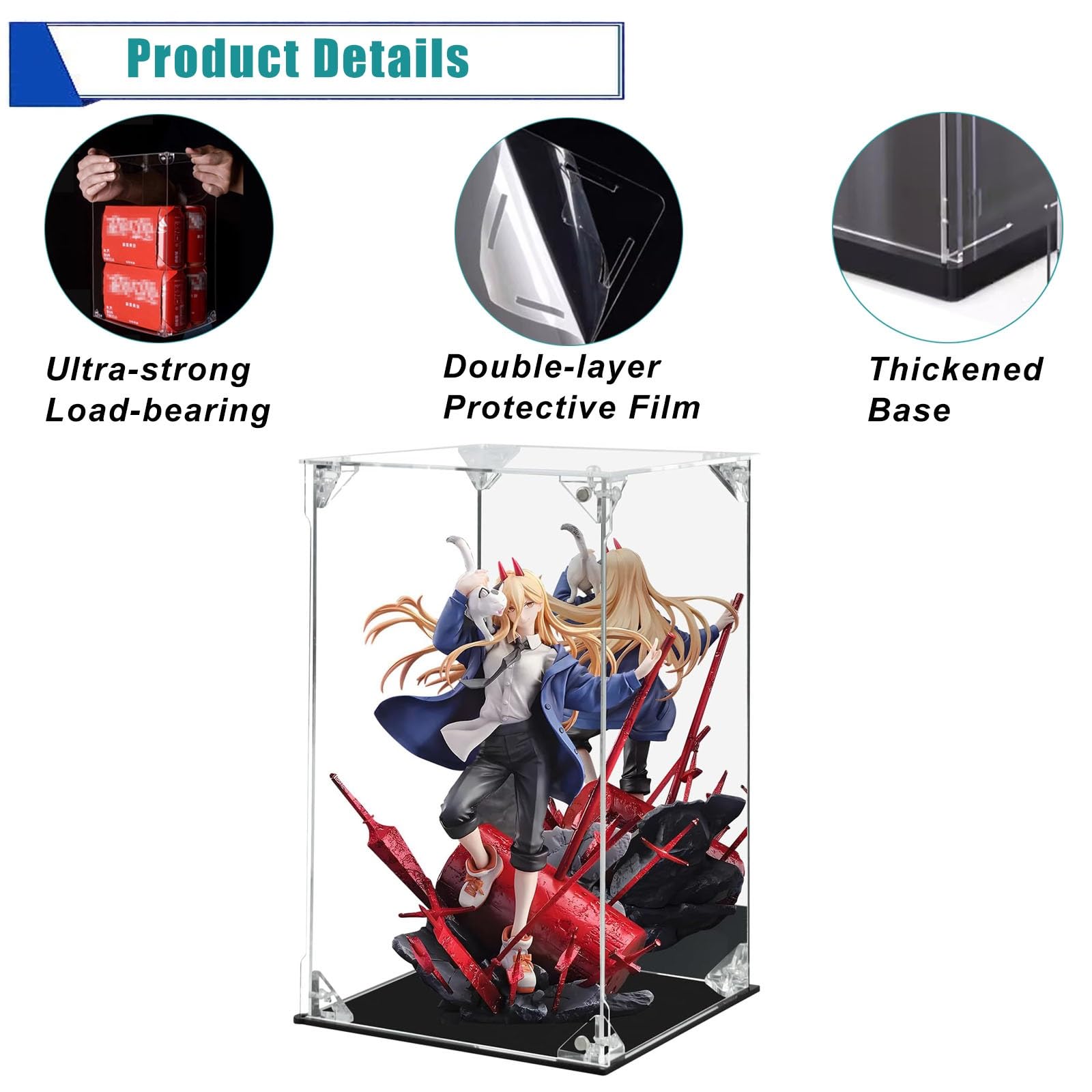 透明アクリルディスプレイケース 500x300x300mm Amazon.co.jp: アクリルボックス 透明 透明アクリルディスプレイケース