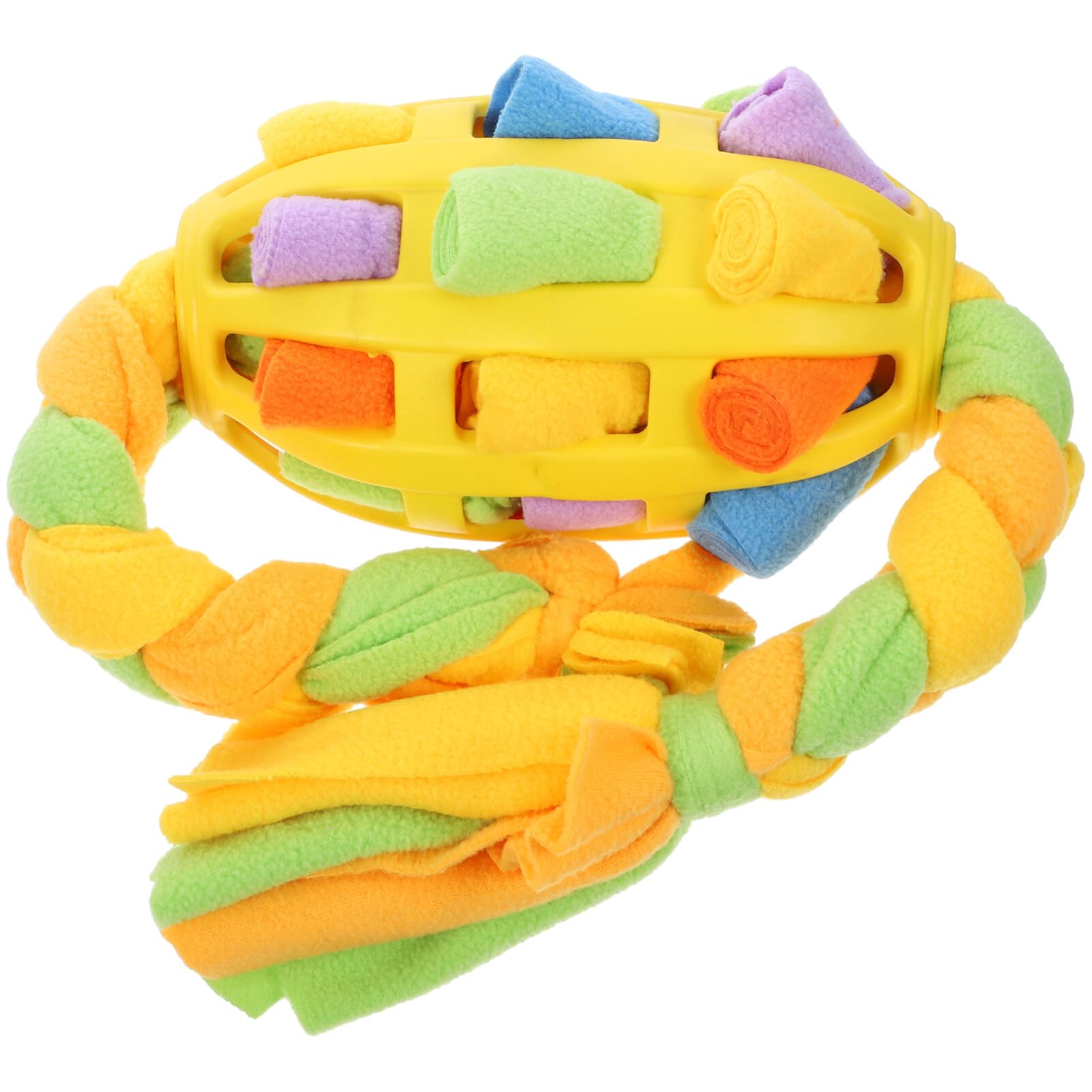 POPETPOP Interaktiver Schnüffelball für Hunde aus TPR mit Leckerli Verteilung und Mentale Stimulation
