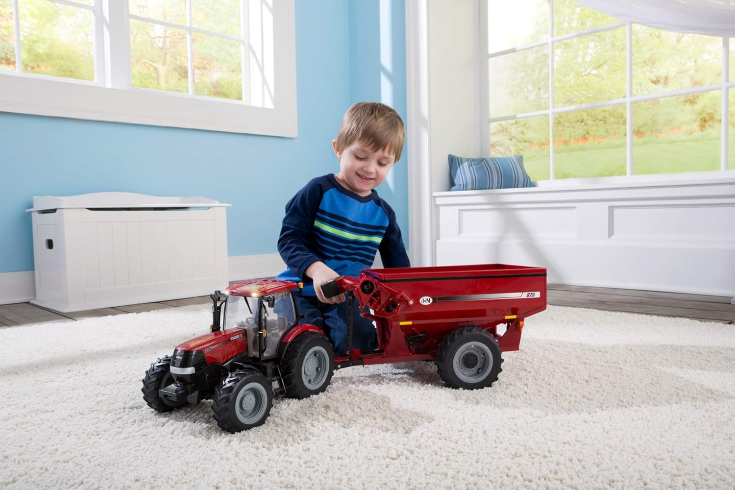 Case ERTL Big Farm Tractor Toy, Red