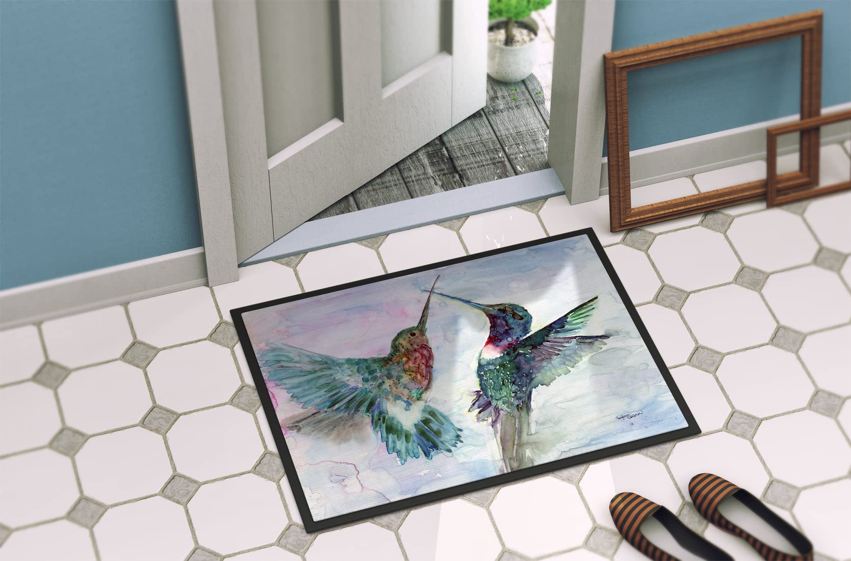 Caroline Treasures 8968MAT, tappetino da combattimento per interni ed esterni, 40 x 27 x 8968MAT, multicolore, 40,5 cm x 67,8 cm