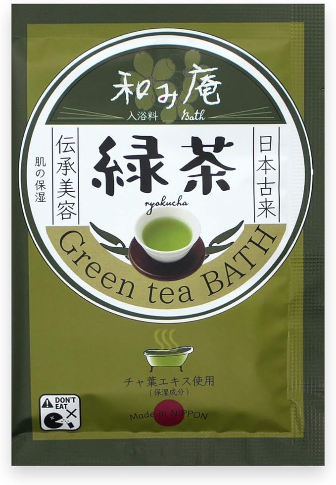 Amazon 入浴剤 和み庵 緑茶の湯 30個 株式会社フィード 粉末入浴剤 バスソルト 通販