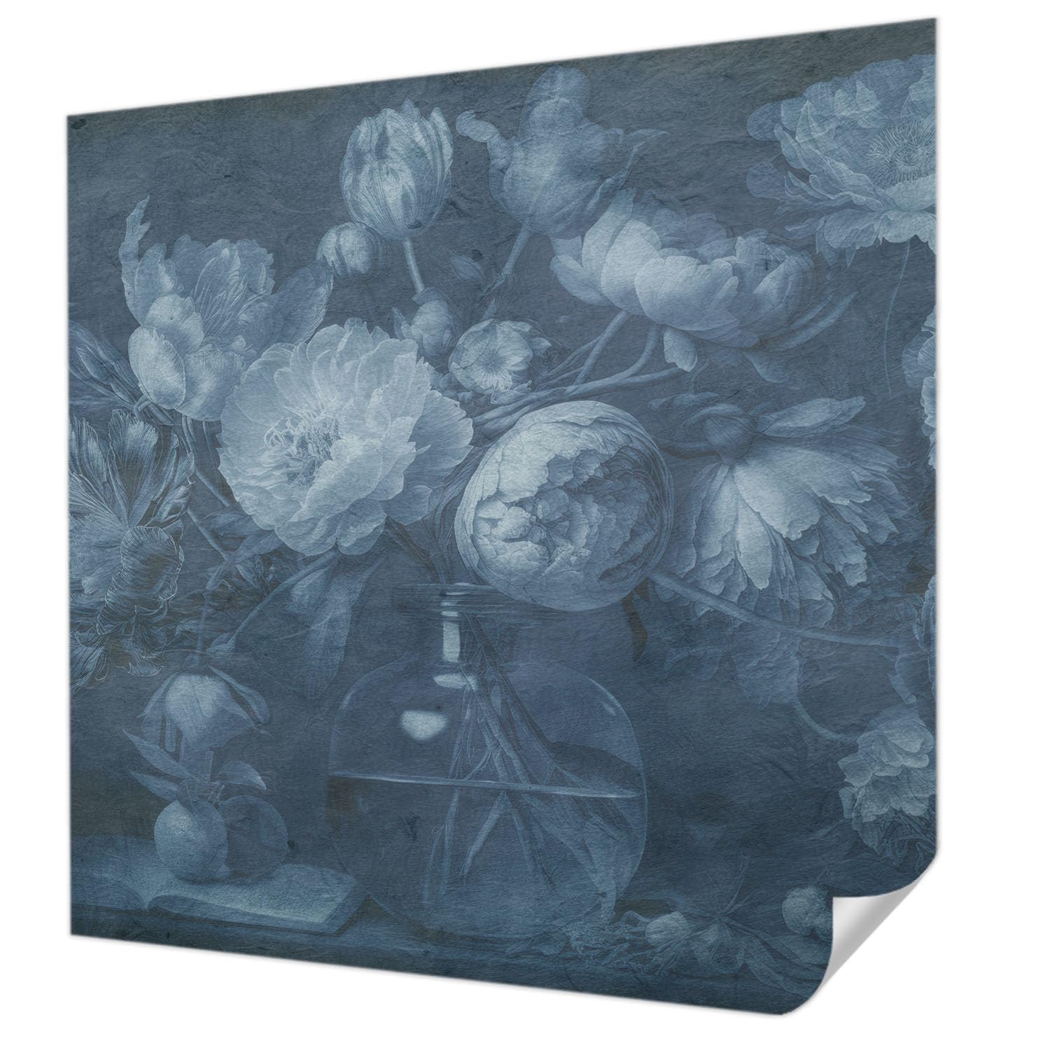 Revêtement mural autocollant pour chambre à coucher design floral