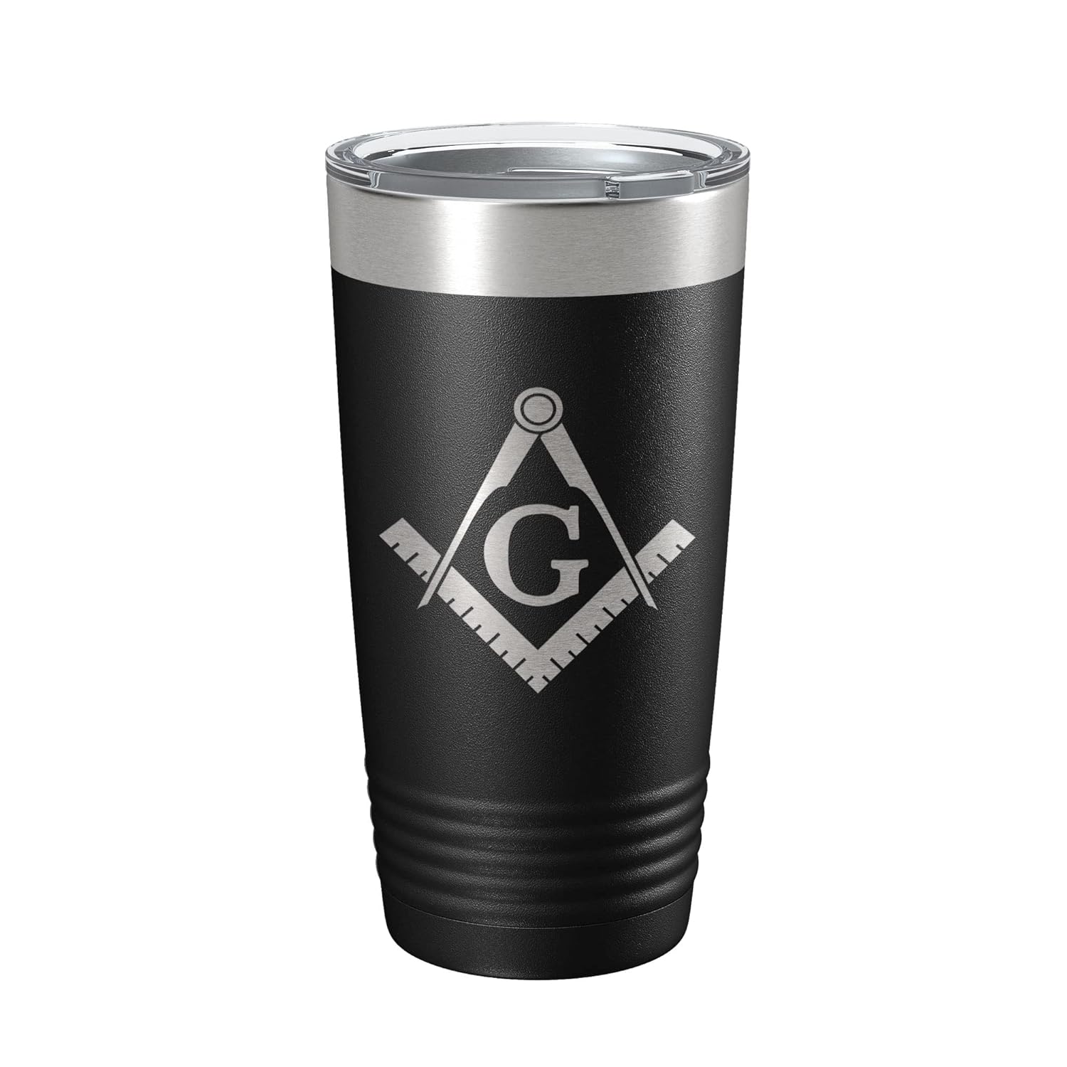 Freemason Tumbler Symbol Travel Mug Gift Insulated Laser