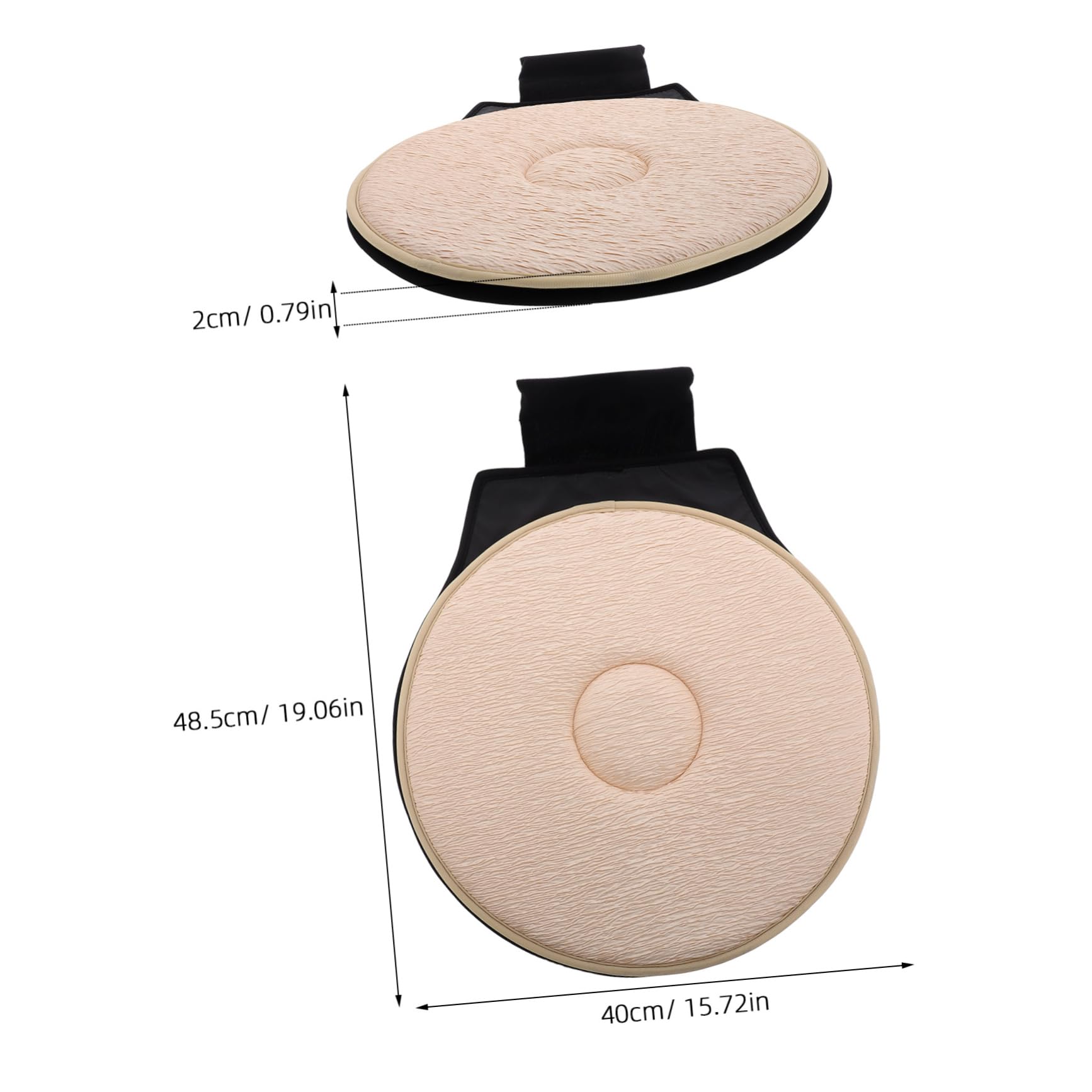 Healeved Enhanced Comfort Car Seat Swivel 360° Rotatable Seat Pad for Pregnant Women Sturdy