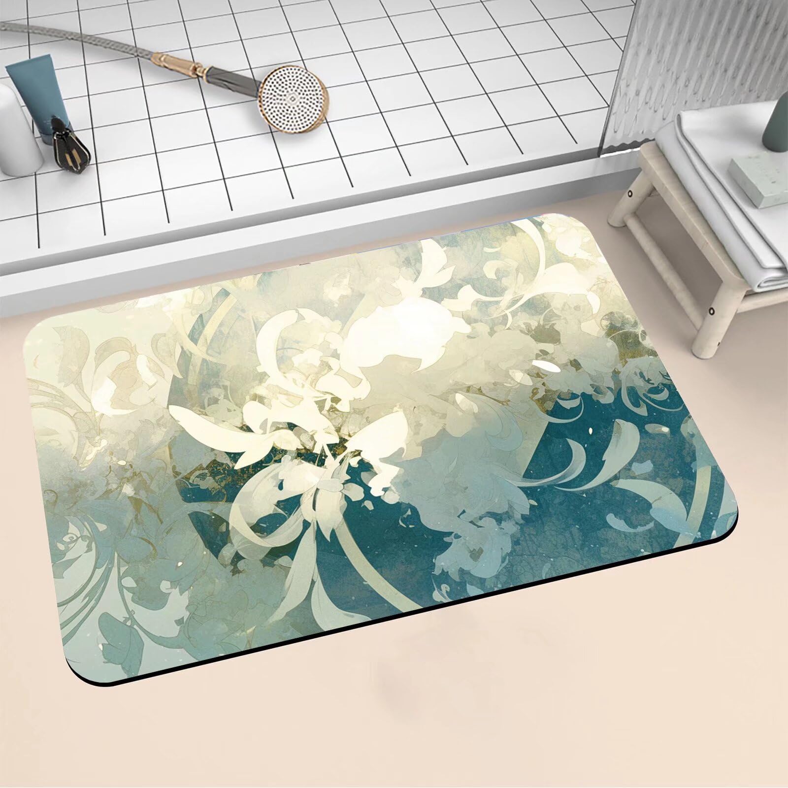 Tapis Salle de Bain Absorbant : Confort Doux et Sécurité Antidérapante