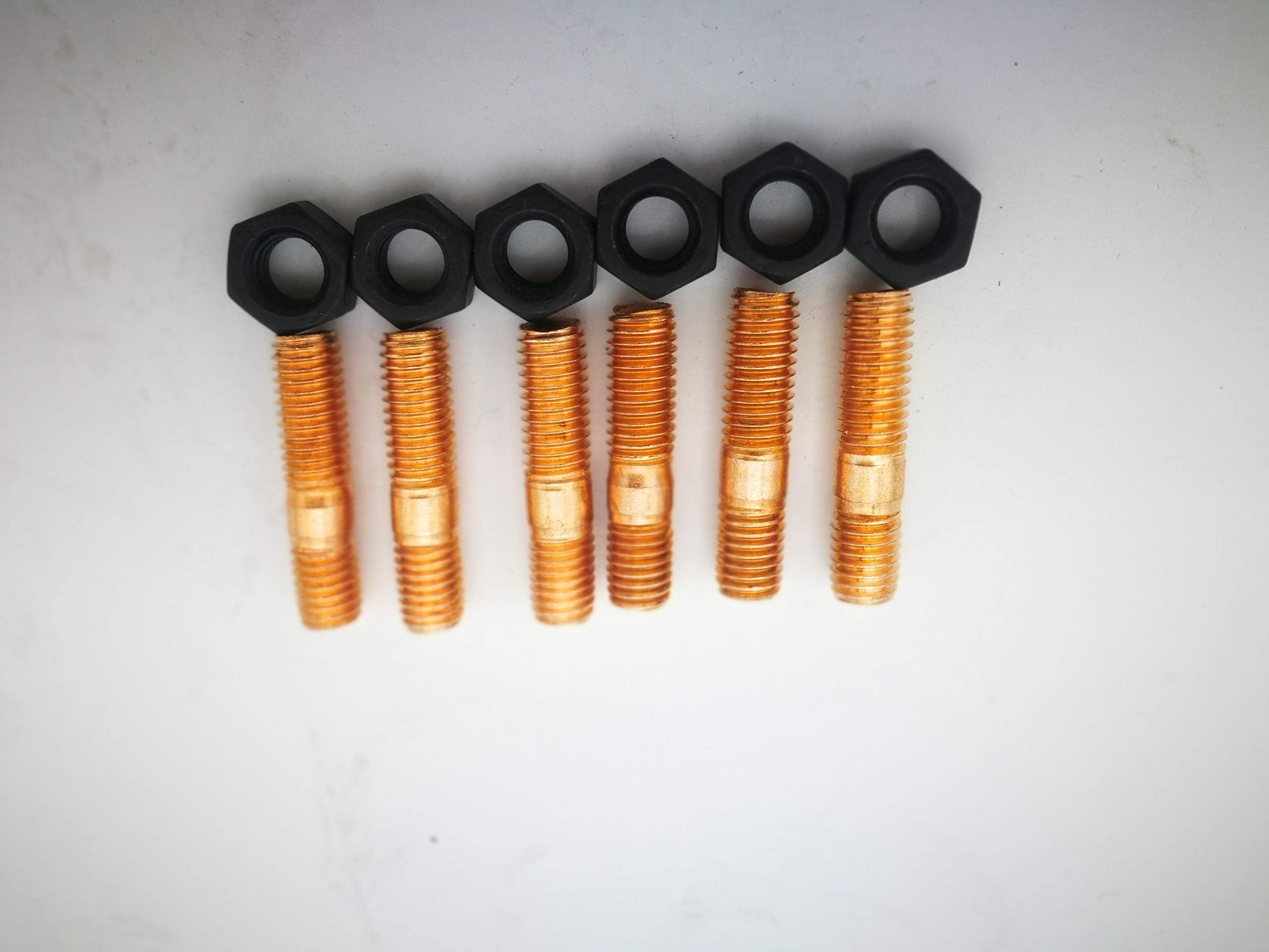Turbo M8x1.25 40mm Stud Nut Kit For Nissan Garrett T25 T28 RB26 SR20 CA18 Turbocharger