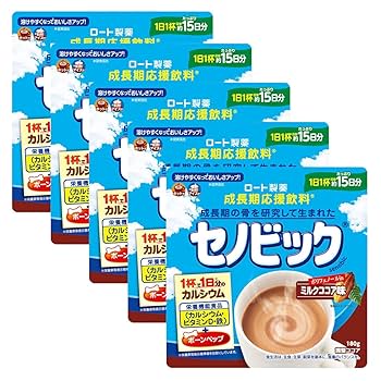 Amazon.co.jp: セノビック ミルクココア味 180g (5) : 食品