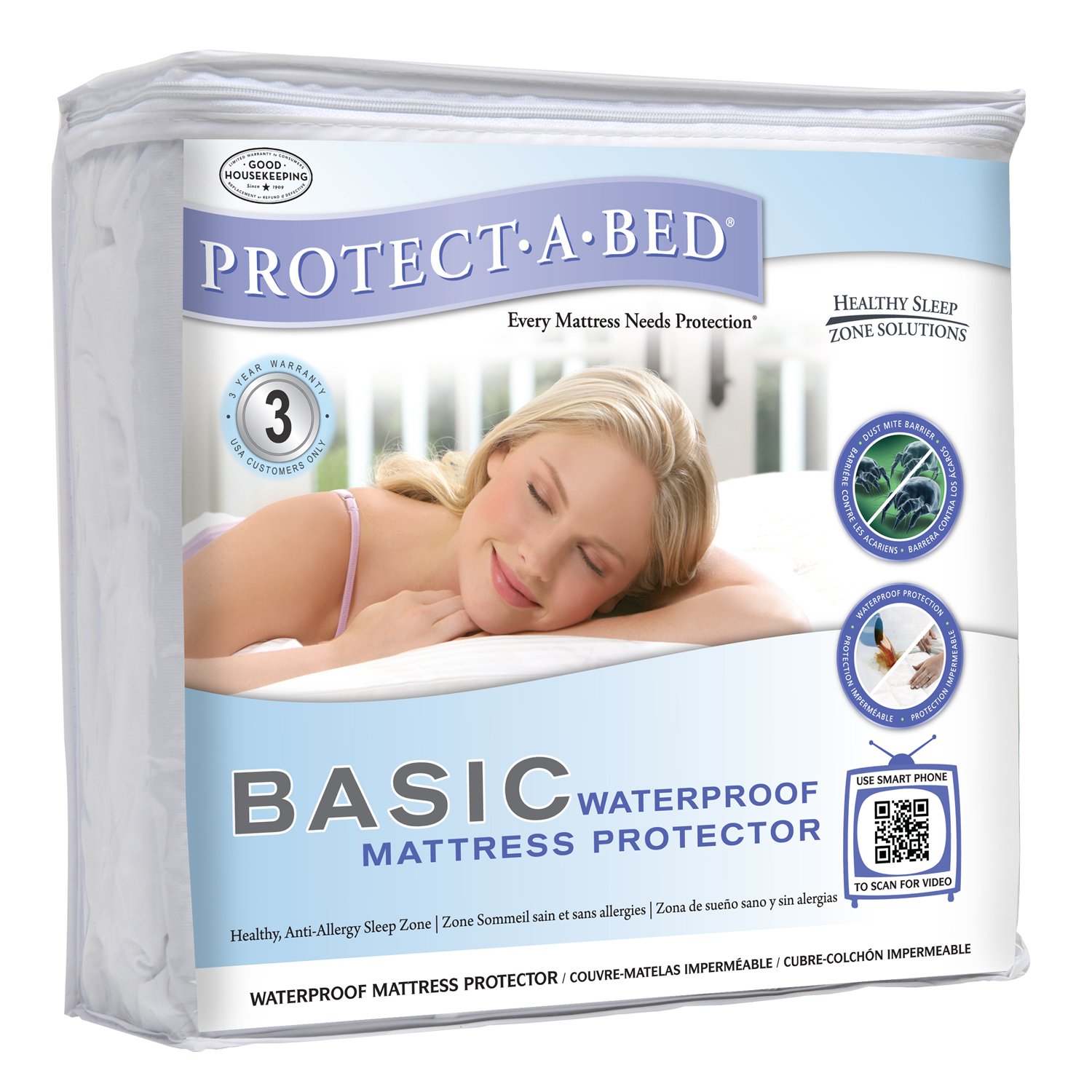 Protect-A-Bed Basic Mattress Protector Super King