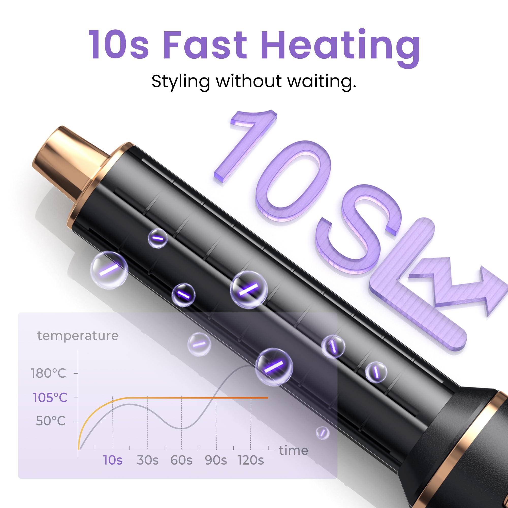 Air Styler 5 en 1 - Rizador de pelo con aire
