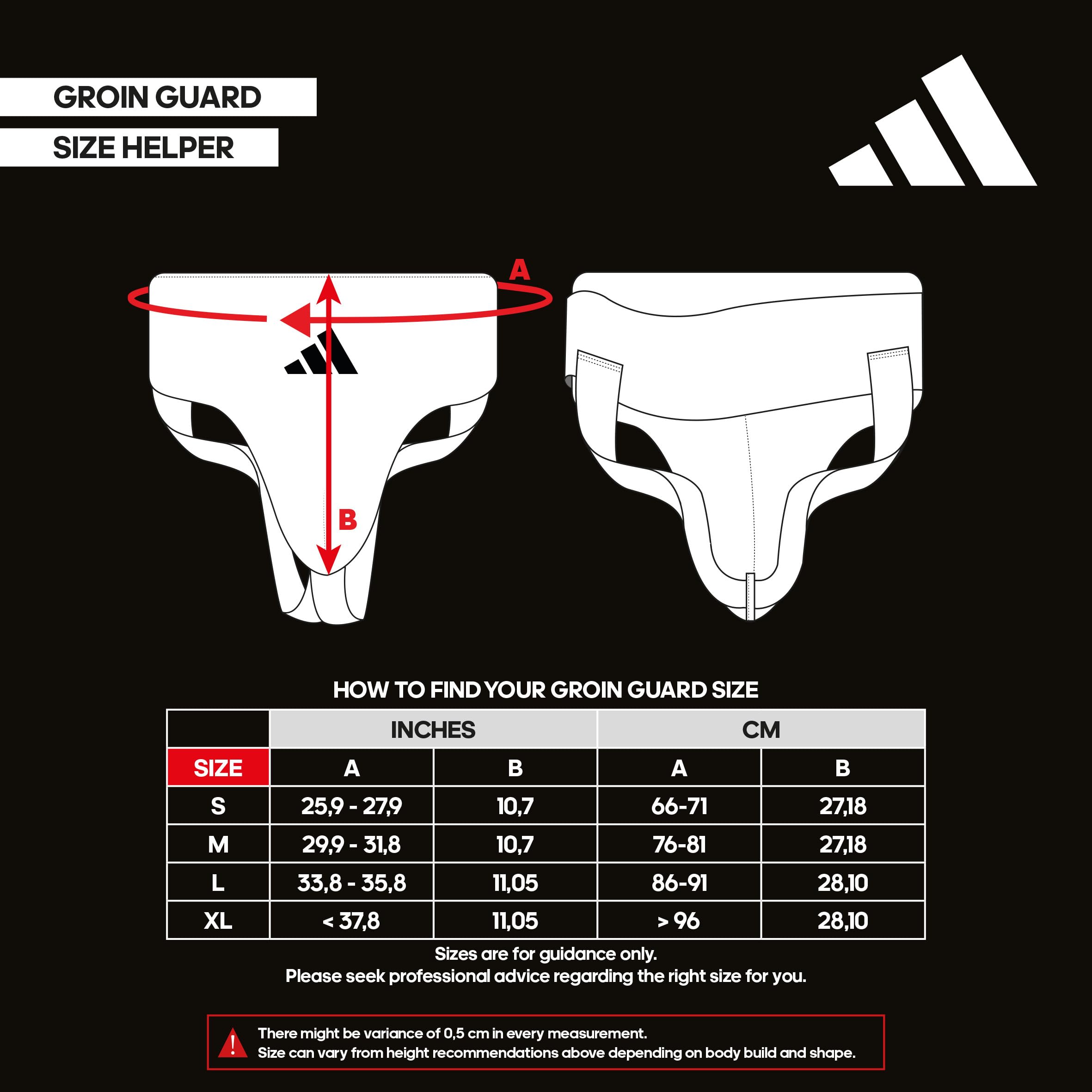 adidas Taekwondo Tiefschutz für Männer (WTF zugelassen)