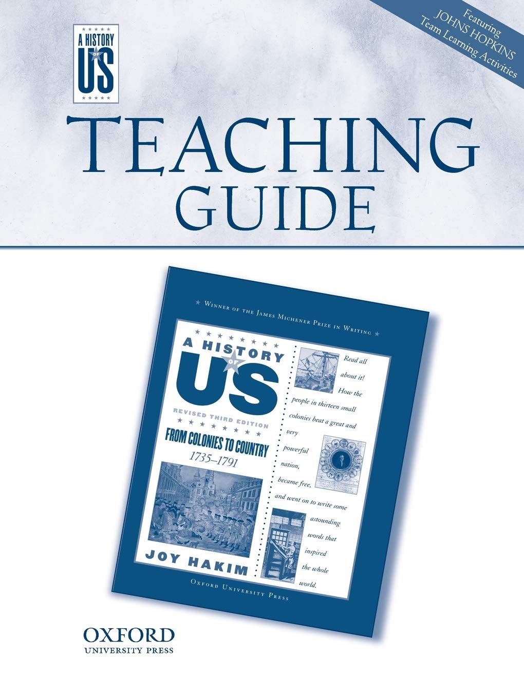 Teaching Guide from Colonies to Country: Middle/High School Teaching Guide, A History of US: Teaching Guide Pairs with A History of US Book Three (A ^AHistory of US)