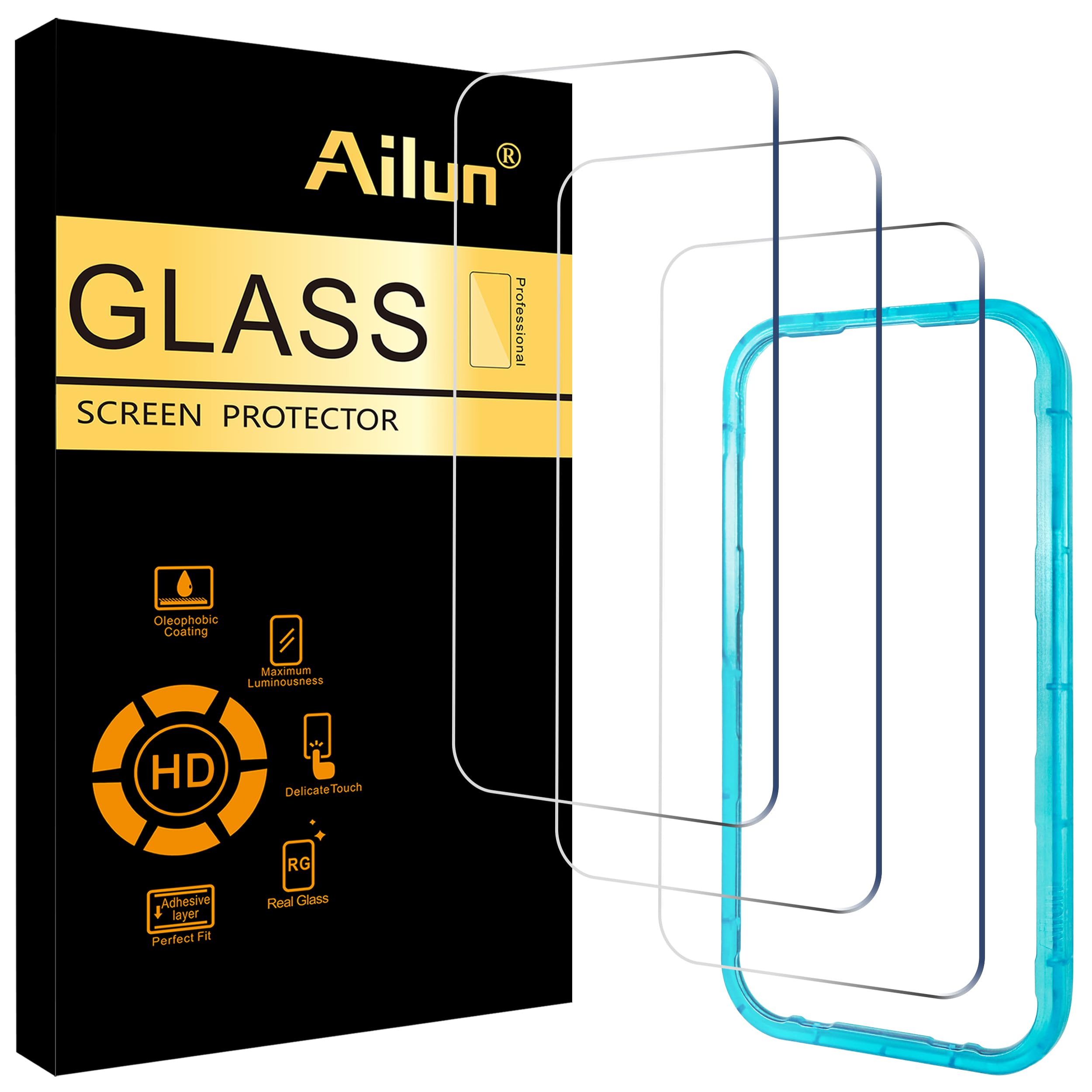 Photo 1 of Ailun 3 Pack Screen Protector for iPhone 18 Pro/17 Pro