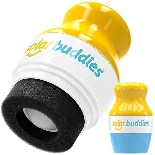 Miniatura 7 de Solar Buddies Aplicador de protector solar - Solo verde completo - Rollo de esponja recargable de protector solar, crema solar y aplicador de loción