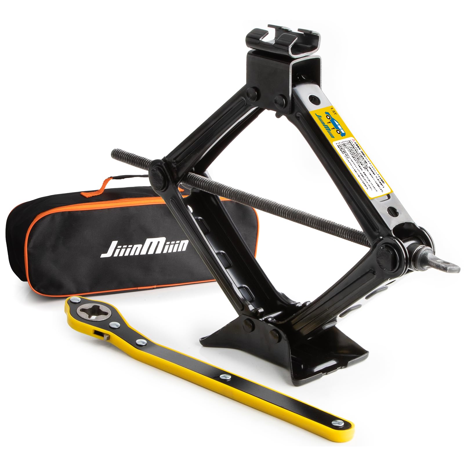 Amazon.co.jp: JiiinMiiin パンタジャッキ 1.5T 機械式ジャッキ