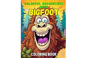 The Son of Bigfoot Prime: A Coloring Odyssey for the Whole Family
