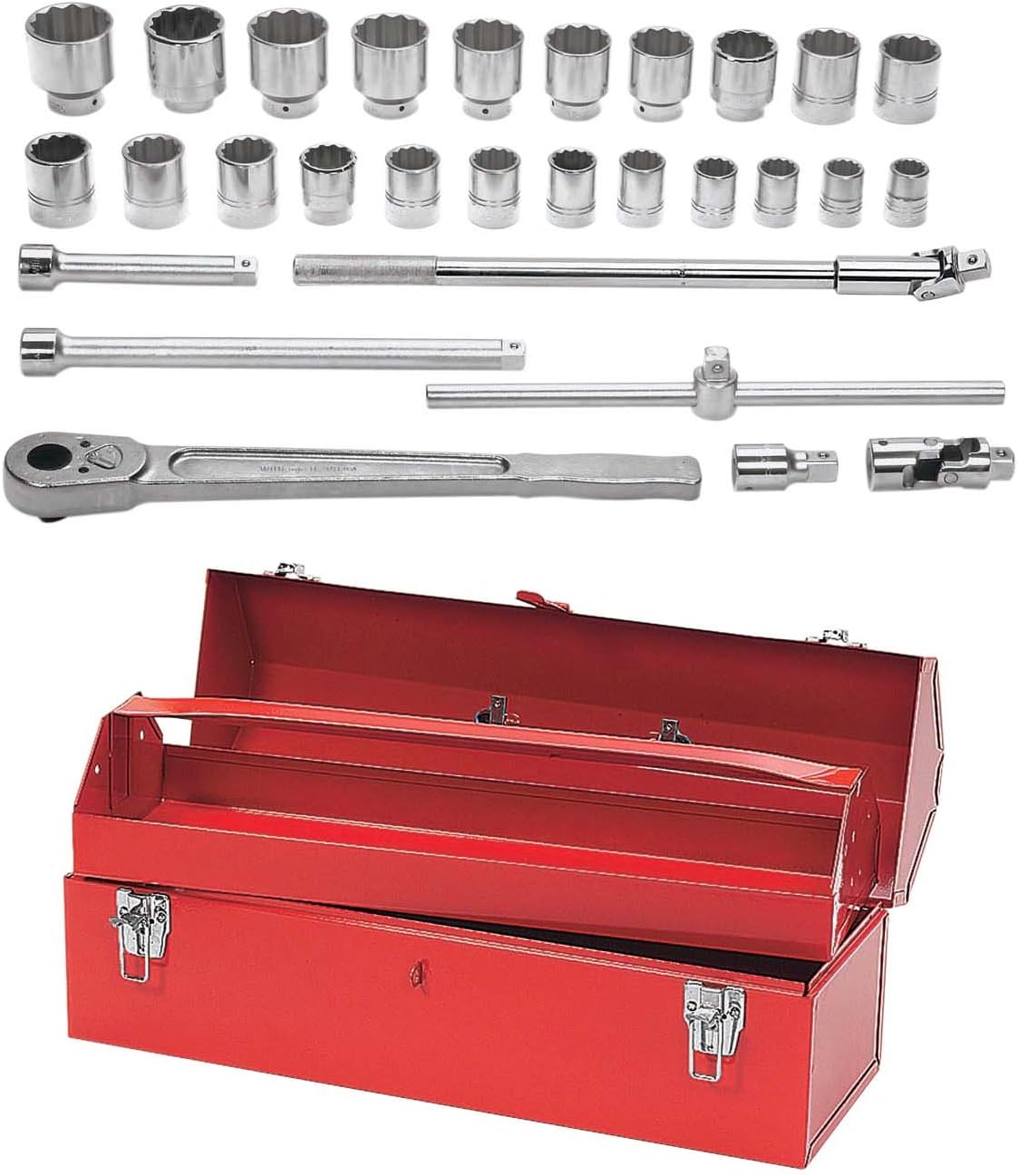 Williams WSH-29 29-Piece 3/4-Inch Drive Socket and Drive Tool Set