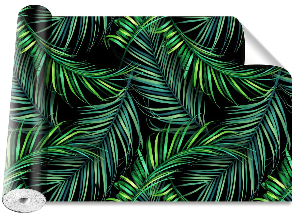 Papier peint feuilles de palmier Tulup 312x219 cm pour décoration murale de maison
