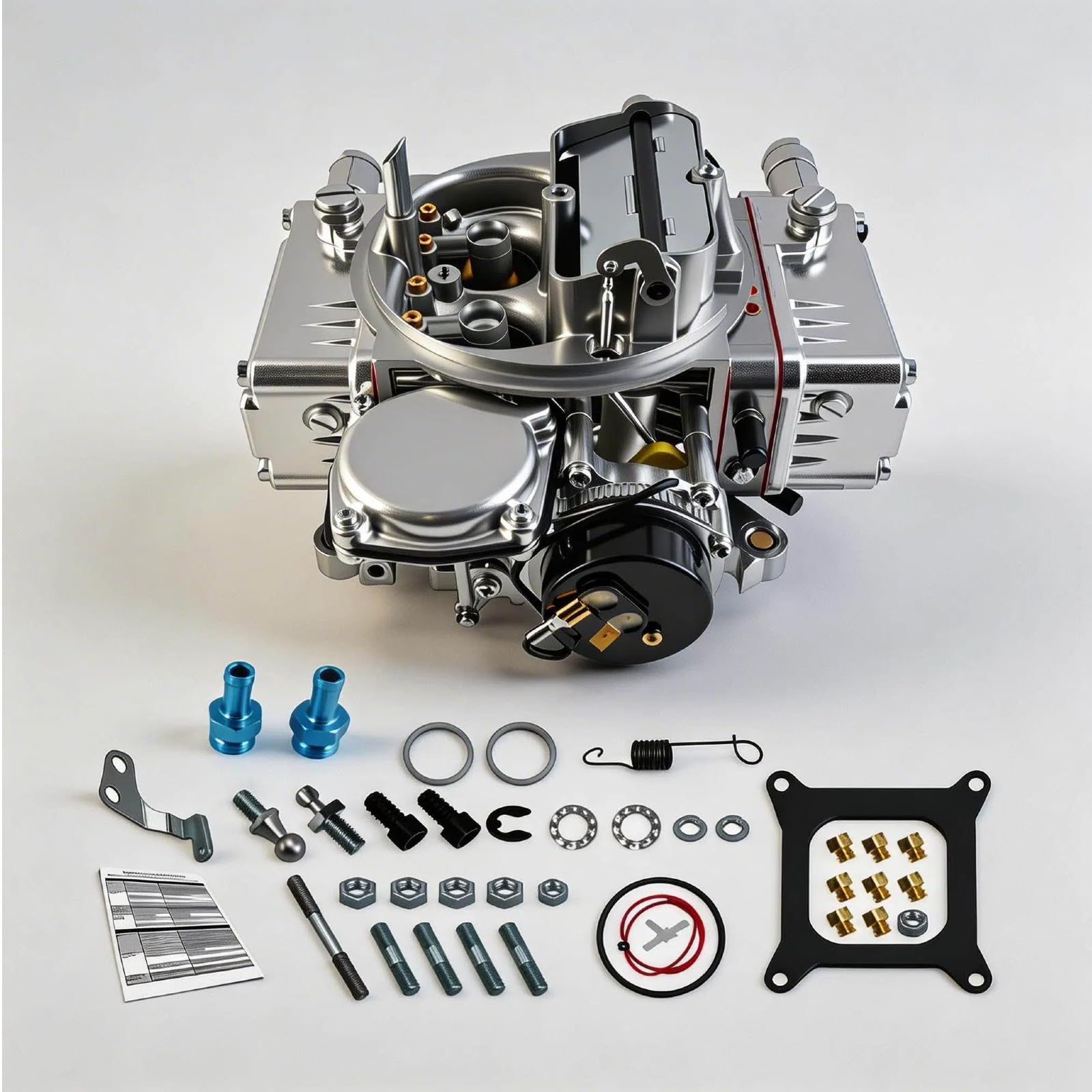 Photo 1 of 4160 Street Warrior Carburetor Replacement For HOLLEY 4160 0-80457S Electric Choke Carburetor Compatible With 1967-1989 Dodge Chrysler Chevry Ford Buick Mercury Oldsmobile V8 Engings (0-80457S)